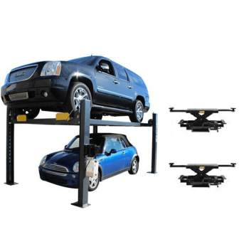 Atlas Automotive Equipment Premium 408SL 4 Post Lift + RJ35 Sliding Jacks Combo