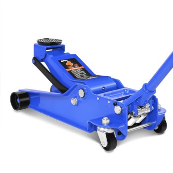 4 Ton 4.5"- 20" Lifting Heavy Duty Steel Garage Hydraulic Floor Jack Blue (8000 LB Capacity )for Car SUV Truck DNA Motoring