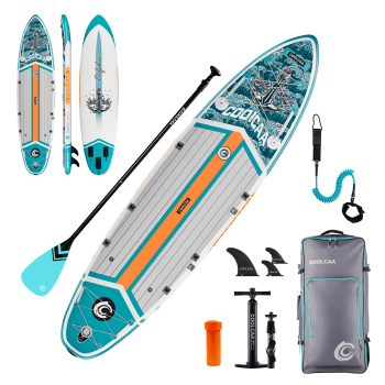 11'8" Anchor Wing Inflatable Paddle Board Package with Carbon Fiber Paddle