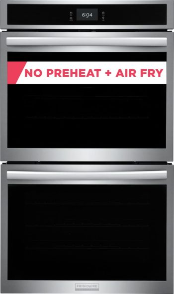 Frigidaire GCWD3067AF Gallery 30" Double Electric Wall Oven with Total Convection - Stainless Steel