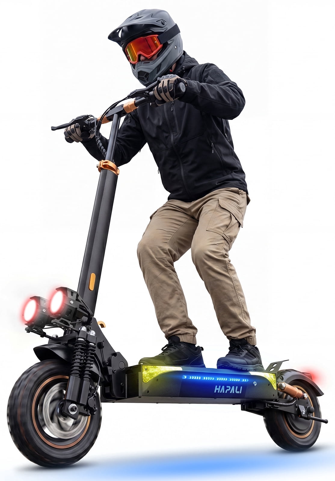 Electric Scooter for Adults with 48V 15Ah Battery, 31-Mile Rangel, 1200W Motor, 11" Tires for City and Off-Road