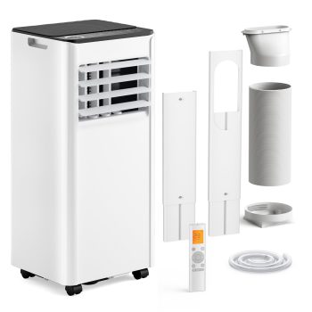 SIMZLIFE Portable Air Conditioner BTU,Portable Ac Unit up to 550 Sq,White