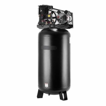 Heavy-Duty 60 Gallon Air Compressor, 3.7Hp, 8 Scfm at 90 Psi, Max 155 Psi, Oil-Lubricated, 230V 60Hz