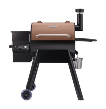 Wood Pellet Grill Smoker 8-in-1, 575 sq in, WiFi, Meat Probe