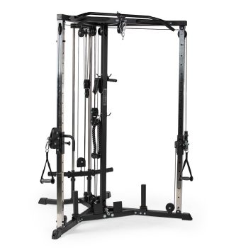 Titan Fitness Plate-Loaded Functional Trainer Cable Crossover Machine, 660 LB Weight Capacity, Lat Tower Low Row Upper Body Specialty Machine