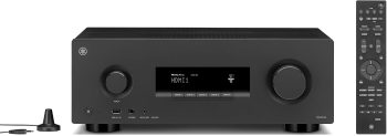 Yamaha RX300A 5.2-Channel Home Theater AV Receiver with Dolby Atmos, 4K120/8K HDMI and Bluetooth Multipoint (Black)