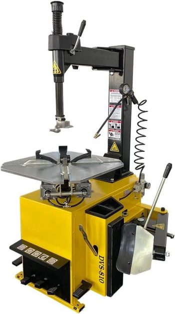 HOPTire Changer 21'' Rim 1.5 HP Tire Changing Machine Wheel Clamping Style Tool Tire Changers Machine Rim Clamp w/ 1 Year Full Warranty