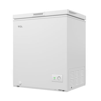 TCL 5.0 Cu. Ft Chest Freezer (White) - Garage Ready and Adjustable Thermostat TFC050M4AW