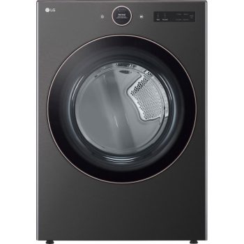 LG DLGX6501B 7.4 Cu. Ft. Black Steel Front Load Smart Gas Dryer