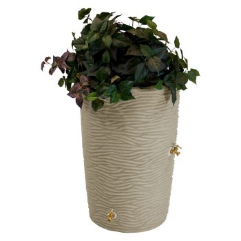 Good Ideas Impressions Palm 50-Gallon Rain Barrel