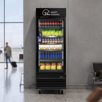 HAHA VENDING Pro 542 Large Capacity AI Vending Machine for Snacks Drinks, App Control