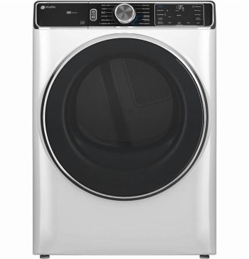 Ge Profile Pfd87gs 28" Wide 7.8 Cu. Ft. Energy Star Certified Gas Dryer - White