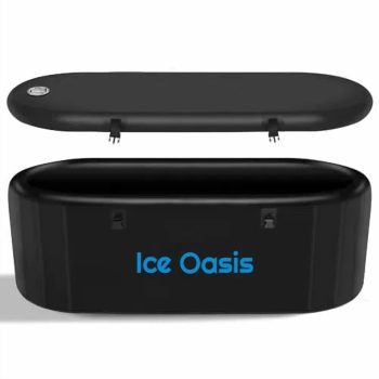 Ice Bath Tub with Water Chiller Compatibility-XXL 77" x 28"x 24"Cold Plunge Tub for Athletes - Outdoor, Portable, Inflatable - Recovery PRO
