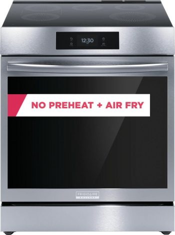 Frigidaire Gallery GCFI3060BF 30" Induction Range, 15+ Ways To Cook, Stainless Steel