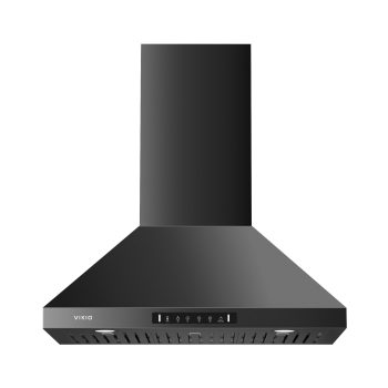 VIKIO Wall Mount Range Hood 900CFM Convertible Ducted to Ductless Exhaust Fan, Carbon Filter, Touch Panel, Stainless Steel