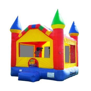HeroKiddo Bouncy Air Jumper Play House, Indoor/Outdoor, Commercial Grade, All Seasons, Birthday Party