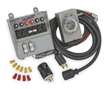RELIANCE 31406CRK Manual Transfer Switch,60A,125/250V
