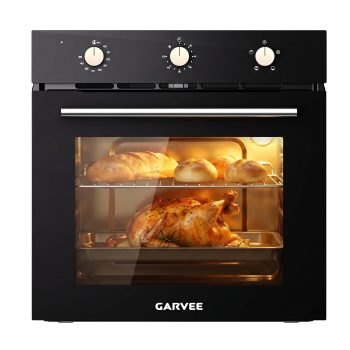 Standard 24 Inch Built-in Electric Wall Oven Single Oven 2.5 Cu.ft 8 Cooking Modes