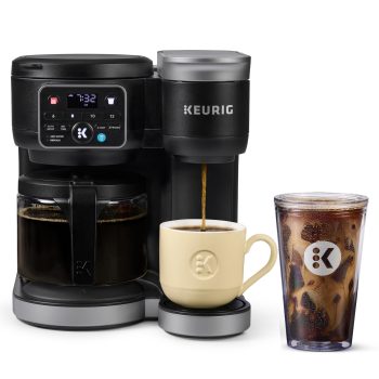 Keurig K-Duo Single Serve K-Cup Pod & Carafe Coffee Maker, Black