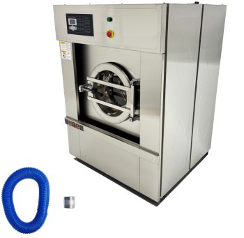 Front Load Washer Industrial Laundry Washing Machine 15kg Laundry Washer Dryer 220V