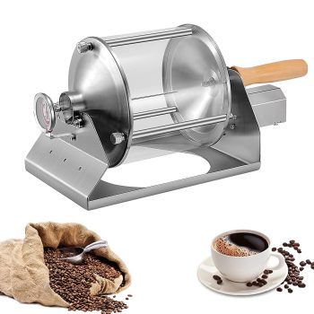 Coffee Roaster Gas Burner Coffee Roasting Machine Coffee Beans maker Peanut Roaster For Home Use