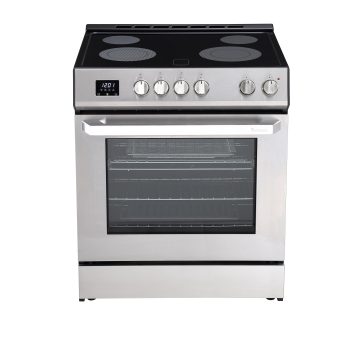 Rangaire RRE303TS Oven with Timer - Stainless Steel, Infrared Stove Burners, True Convection, Easy Reach Racks