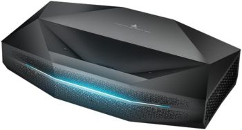 AWOL Aetherion Pro 4K Projector, 2600 ISO Lumens Short Throw Projector, Google TV, PixelLock Clarity, 6000:1 Native Contrast UST Projector, AntiRBE, 4K 200" Display, Dolby Vision, Movie Projector