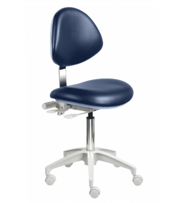 Doctor Stool Classical Plus Rolling Medical Office Doctor Dentist Stool Rimostool Adjustable Sit & Backrest Dental Medical Office Chair with Wheels