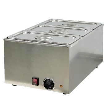 1200W Commercial Countertop Electric Food Warmer NSF Certified 13.4''Wx22.2''Dx9.9''H