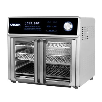 Kalorik MAXX 26 Quart Digital Air Fryer Oven Grill, Turbo MAXX Technology, Smokeless Sear, in Stainless Steel (AFO 47631 SS2)
