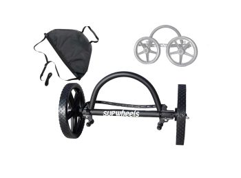 Evolution Surf Wheels - Surfboard Biking Trailer