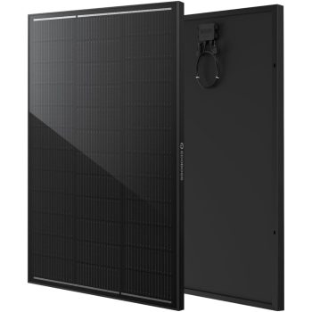 ECOBOSS 110 Watt 12V Solar Panel, Lightweight N-Type 16BB Monocrystalline Design for RV, Marine & Off-Grid, 30-Year Lifespan