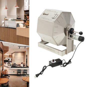 LiHUiee 11.8*7.1*13.6in Coffee Bean Roaster, Automatic Coffee Roaster Machine, Peanut Roaster for Homes