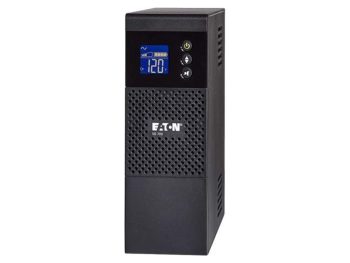 Eaton 5S700LCD 5S UPS 700 VA 420 Watt 120V Line-Interactive Battery Backup Tower USB LCD - Tower - 2 Minute Stand-by - 110 V AC Input - 115 V AC Output - 8 x NEMA 5-15R