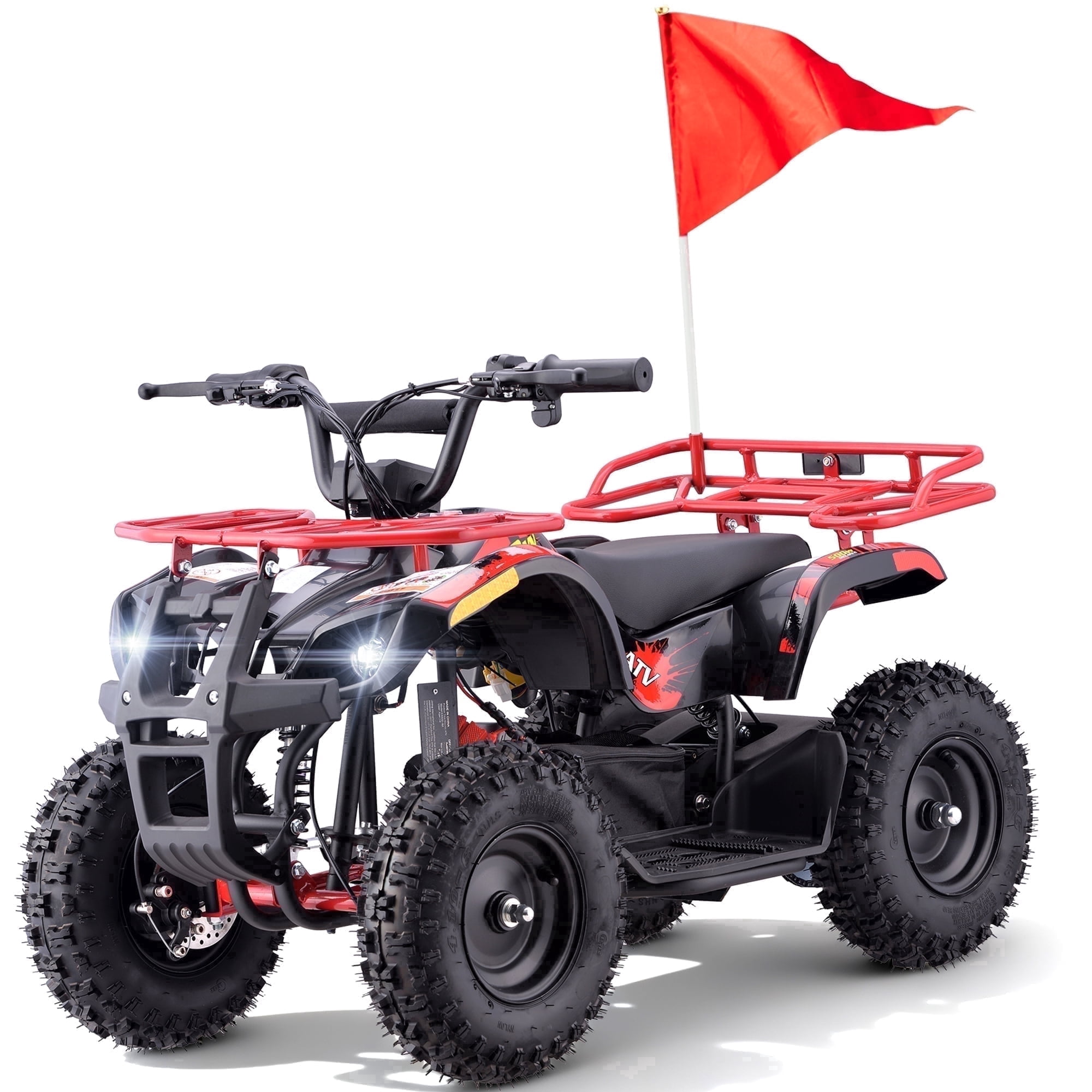 All-Terrain 4 & Wheeler,15 mph Variable Speeds,Arshin 500W 36V High-Torque Motor,Parent Control,15 Miles()