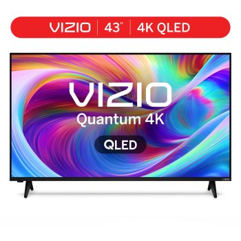 VIZIO 43 in Class Quantum 4K QLED HDR Smart TV (VQD43R-10)