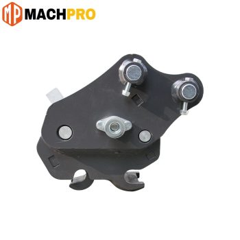 MachPro Mini Excavator Semi-Automatic Quick Coupler, Fit for 1 T Chinese Digger Attachments Bucket,Rake,Ripper, Pin Diameter 25mm/0.98 "