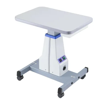 Motorized Table L8 for Slit Lamp/Synoptophore Height Adjustable (69 cm), 4 Wheels, 220V Input, 50 Hz, 29 Kg Weight Diagnostic & Examination Equipment"