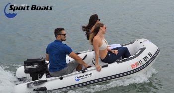 Shark 9.8 Aluminum Floor Sport Boat