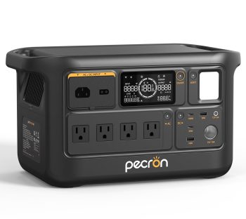 PECRON F1000LFP Portable Power Station, 960Wh/1500W LiFePO4 Battery Solar Generator, BMS, UPS, Fast Charging, Power Backup for Camping, Home Use, RV