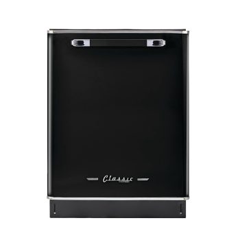 Unique Appliances Classic Retro 24" 14 Place Settings Built-in Dishwasher, Midnight
