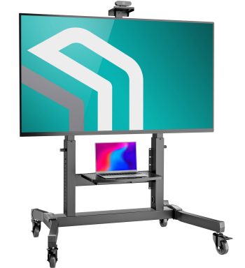 ONKRON Portable TV Stand for 50-100 TVs up to 265 lbs Adjustable Room TV Stand max VESA 1000x600