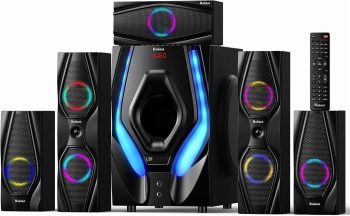 5.1 Bluetooth Home Theater Systems Surround Sound Speakers 1200 Watts 10 inch Subwoofer 5.1/2.1 Channel Audio Stereo System with ARC Optical & USB Input for TV Ultra HD AV DVD FM Radio
