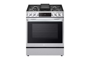 LG LSDL6336F 6.3 Cu Ft. Stainless Steel Slide-In Smart Dual Fuel Range