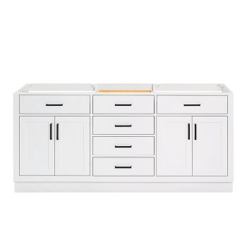 Ariel Hepburn 72 In. Double Sink Base Cabinet In