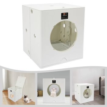 Automatic Foldable Pet Dryer Box Folding Pet Dryer Cat Dryer Box Pet Dryer Box for Households, Pet Shops
