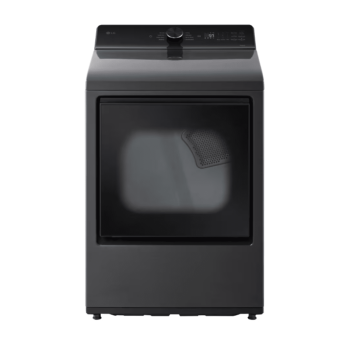 7.3 cu. ft. Ultra Large Capacity Rear Control Gas Dryer with LG EasyLoad Door and AI Sensing
