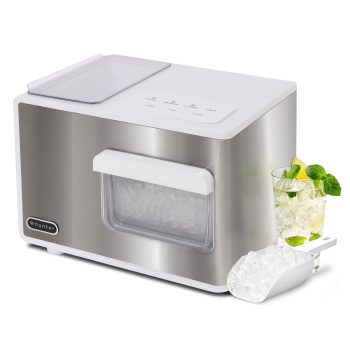 Whynter SonicSn Countertop Nugget Ice Maker, 40lbs/24hrs, Commercial IBX-388WS