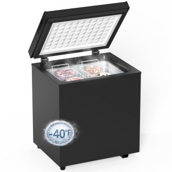 Northair -40F Low Temperature Chest Freezer - 1.8 Cu Ft for Specialty Ice Cream, Match Day Parties, Home Bar & Garage