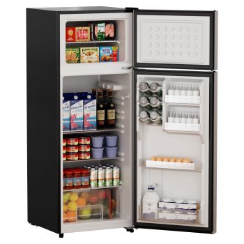 BANGSON 7.7 Cu.ft Top Freezer Refrigerator for Apartments, Energy Saving, Adjustable Thermostat, Large Capacity, Low Noise